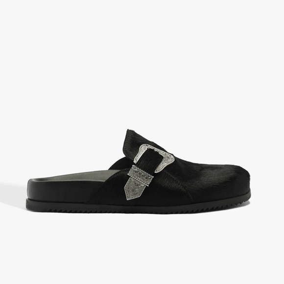 Schutz Grace Calf Hair Clogs size 7.5